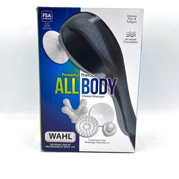 WAHL FSA Approved Powerful Therapeutic All Body Massager Pain Fatigue Reliever - Picture 2 of 7